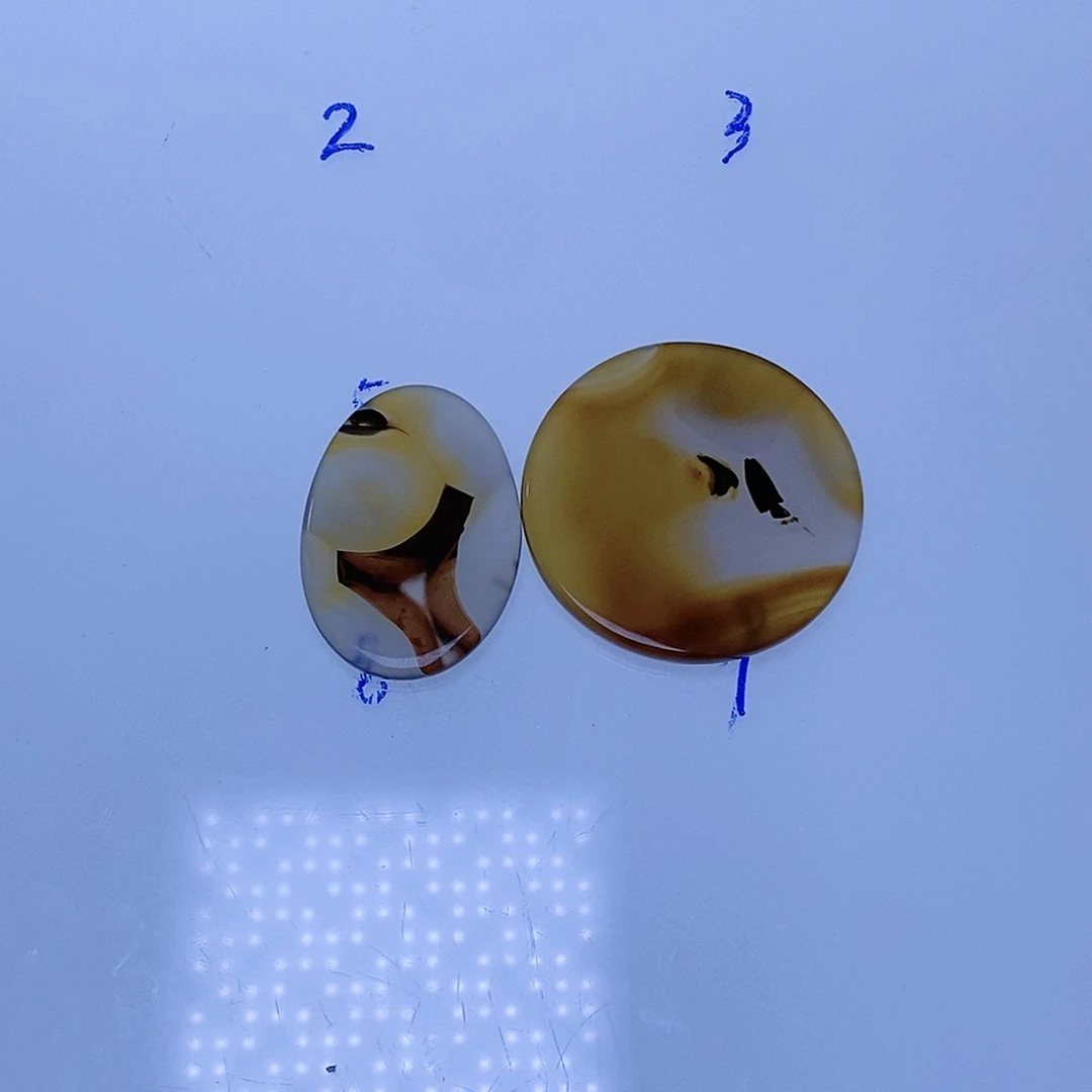 玛瑙/玉髓珠宝半成品未镶嵌爱*孓