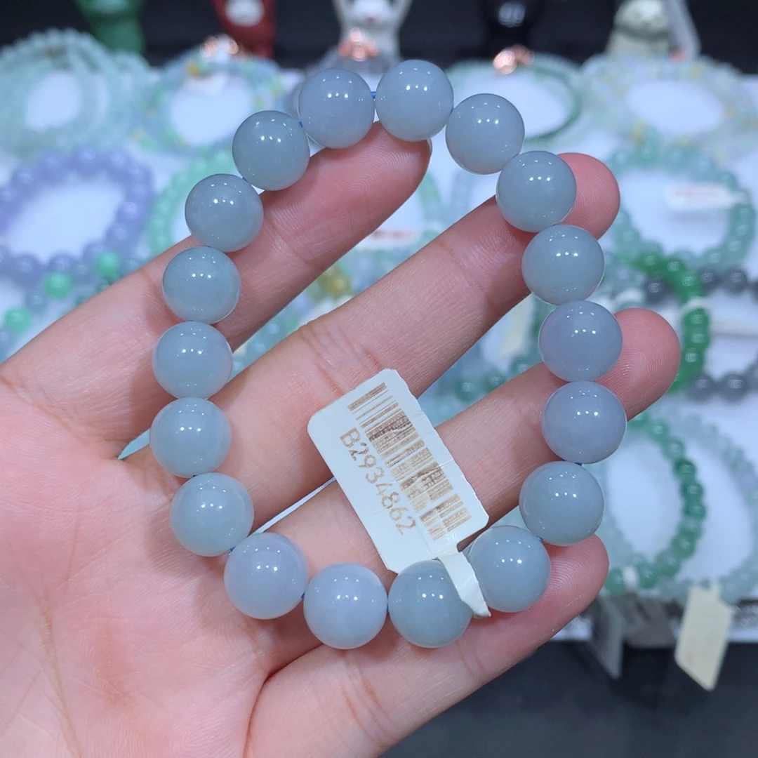 翡翠未镶嵌手串天然