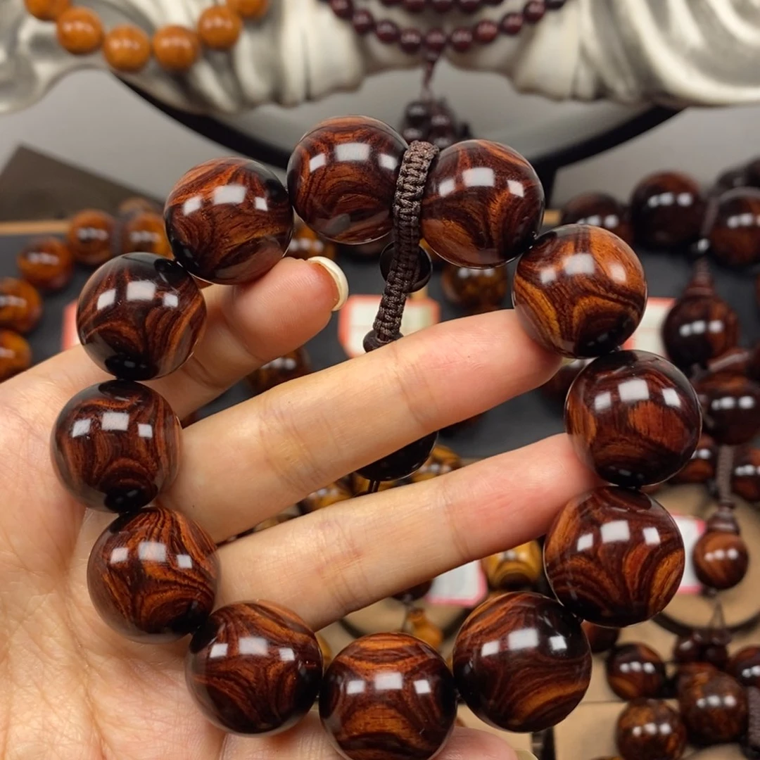 【闪购商品】黄花梨/降香黄檀2.0对眼鬼脸