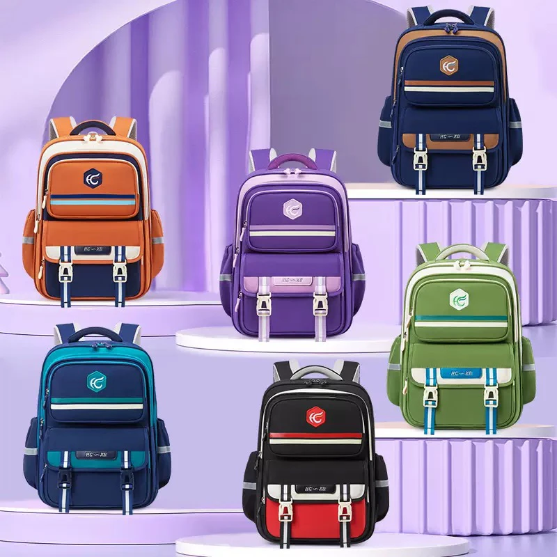 EEE 拉萨发货新款小学生书包1--6年级男女学生双肩包大容量背包