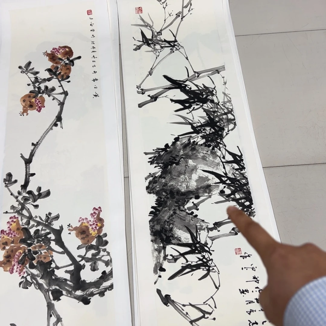 冰***莲国画国画作品国画作品