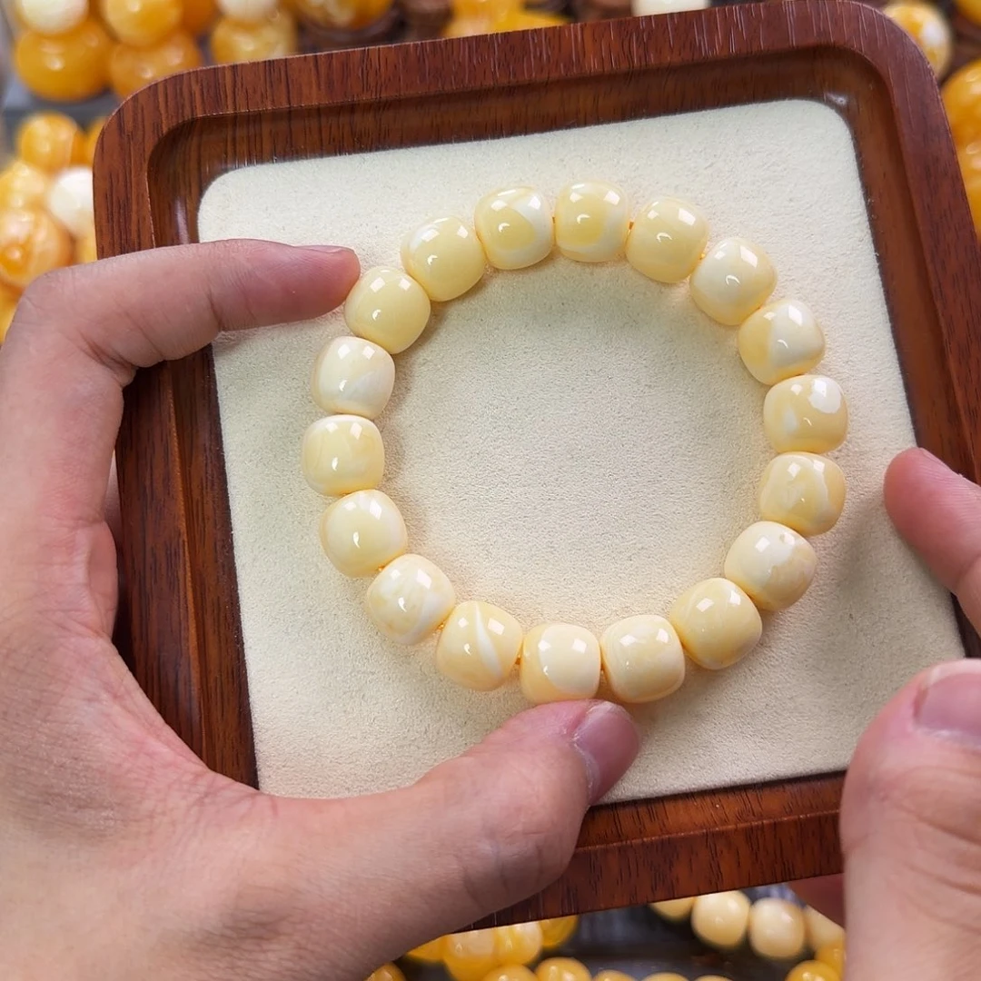 琥珀未镶嵌珠宝奇石13mm同料