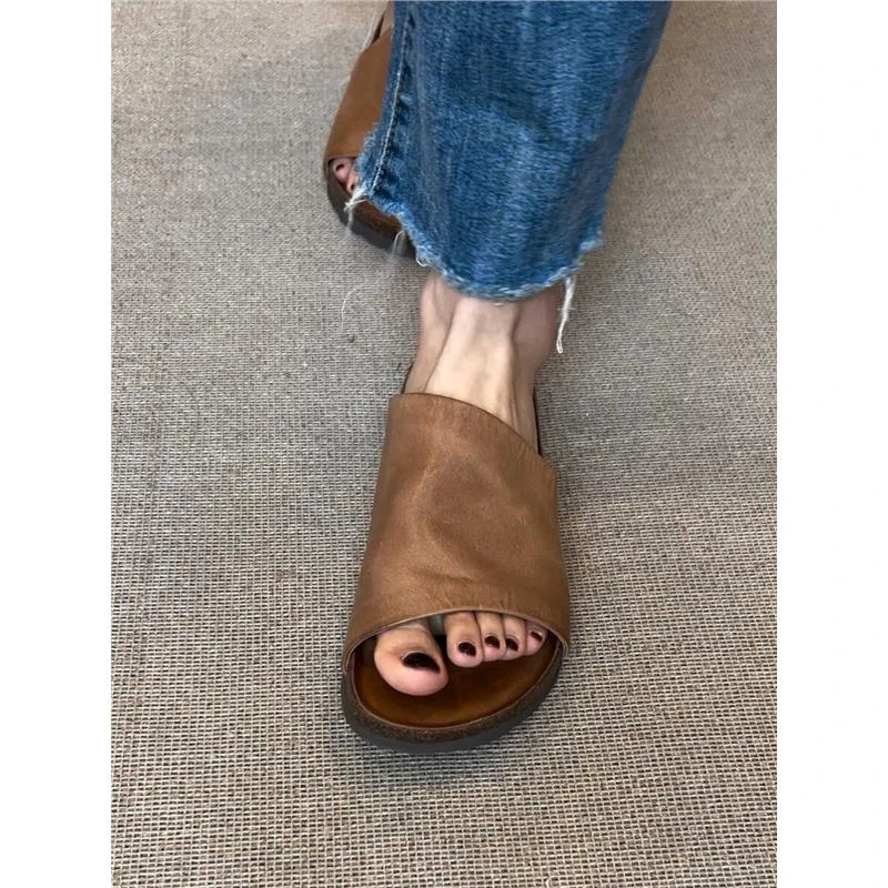 【香港DcSU专柜国际女鞋馆】敦绿岛·慵懒有品丨情侣博肯拖鞋女夏季