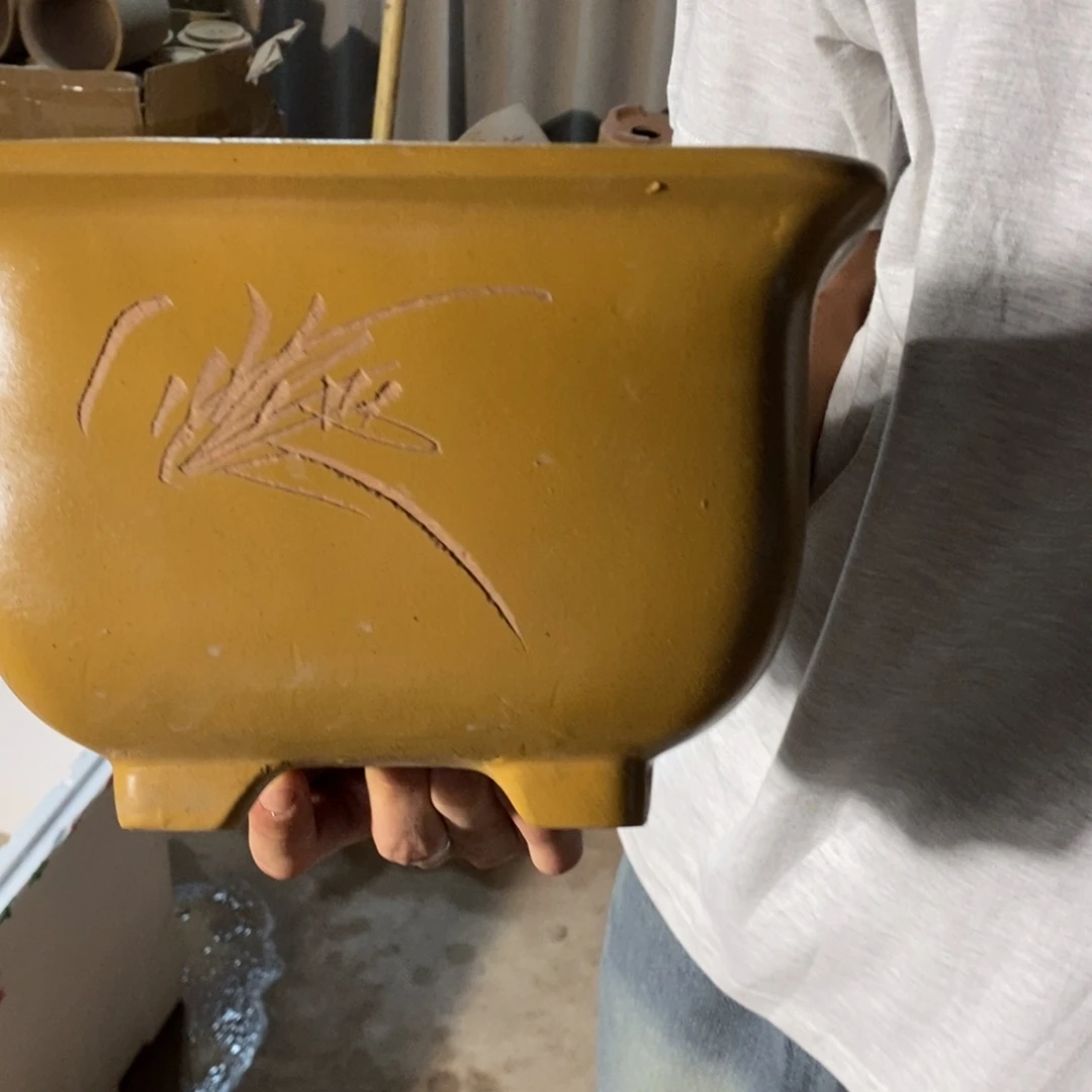 紫砂花盆口径口径口径了了18 13