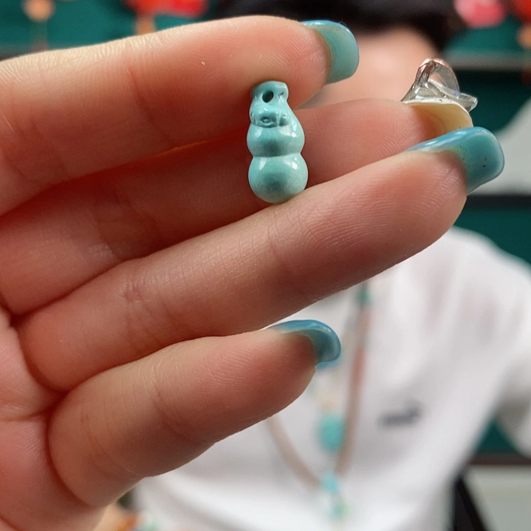 绿松石珠宝奇石未镶嵌