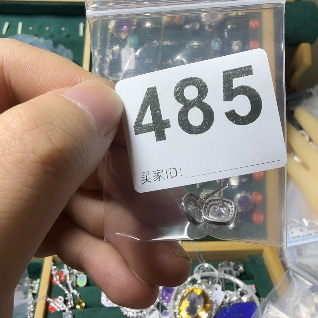 ༺***༻欧泊银S925镶嵌颈饰