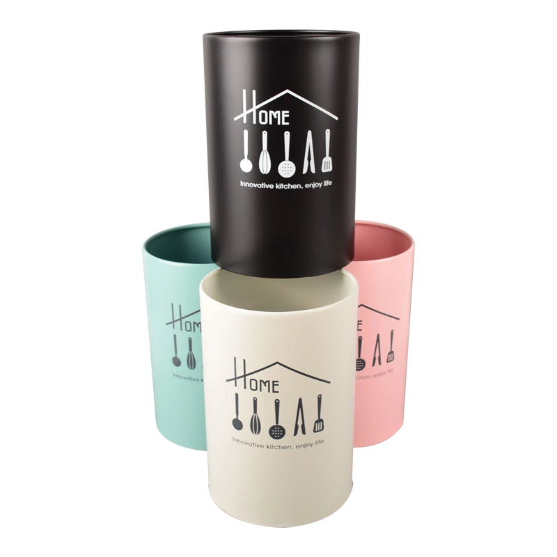 喷塑 防水防锈彩色 不锈钢筷子笼 笔筒 办公室厨房通用