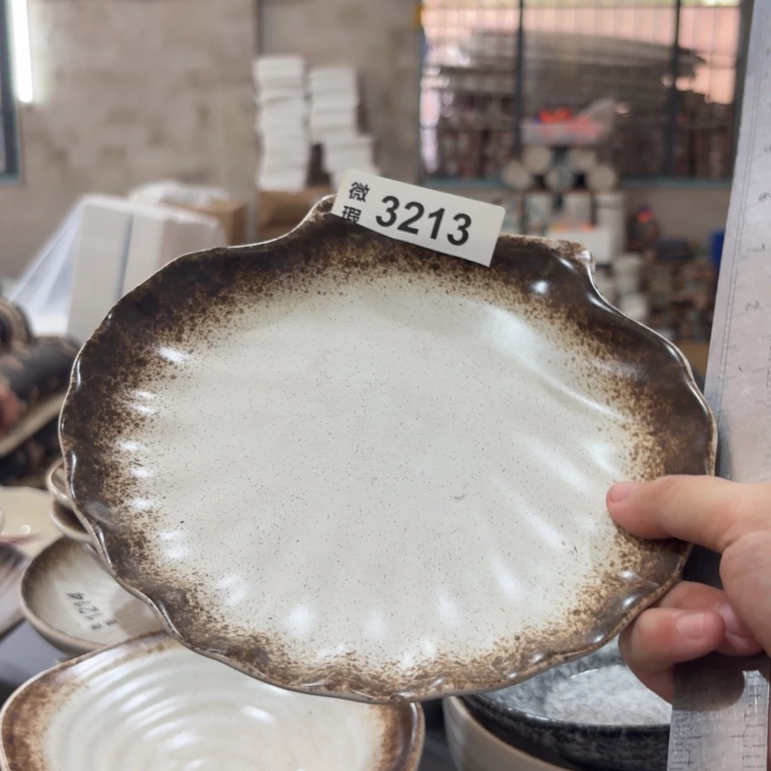 陶瓷3213 微瑕陶瓷餐具1个
