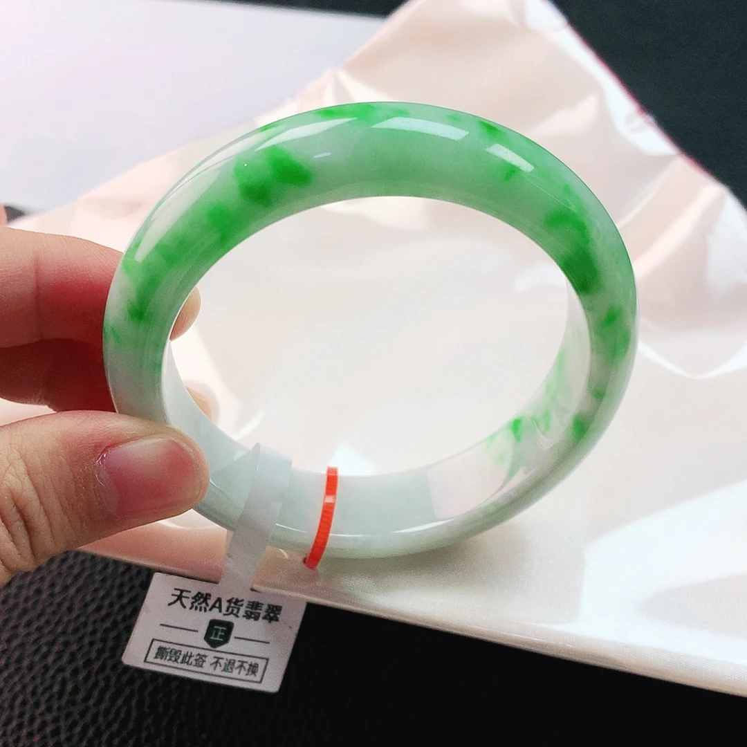 未镶嵌手镯翡翠56圈