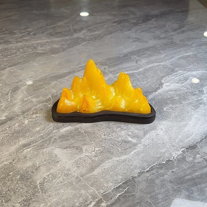 随***火奇石茶宠鱼缸文房摆件