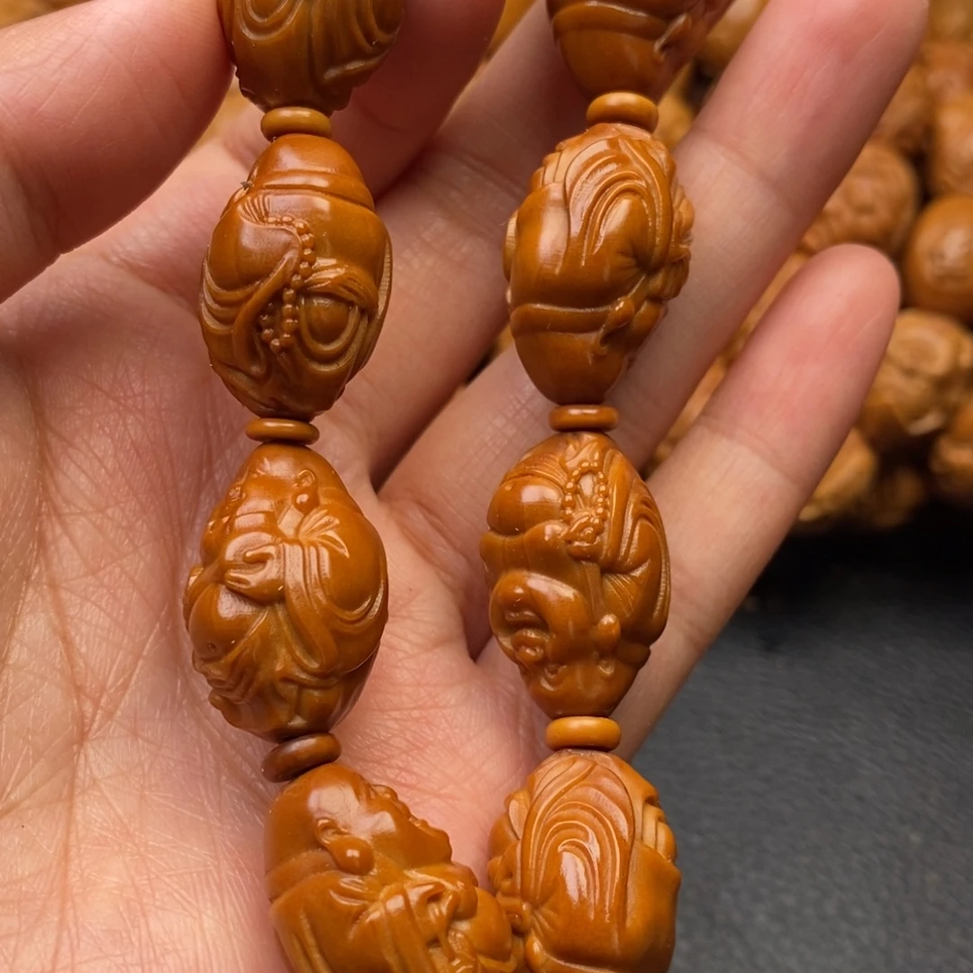 手串橄榄核八宝米勒