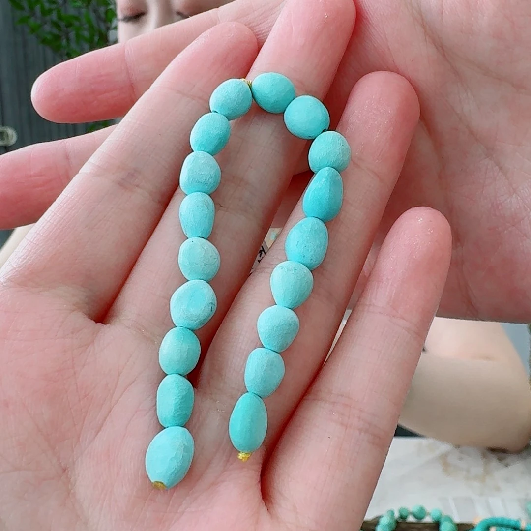 未镶嵌绿松石珠宝奇石