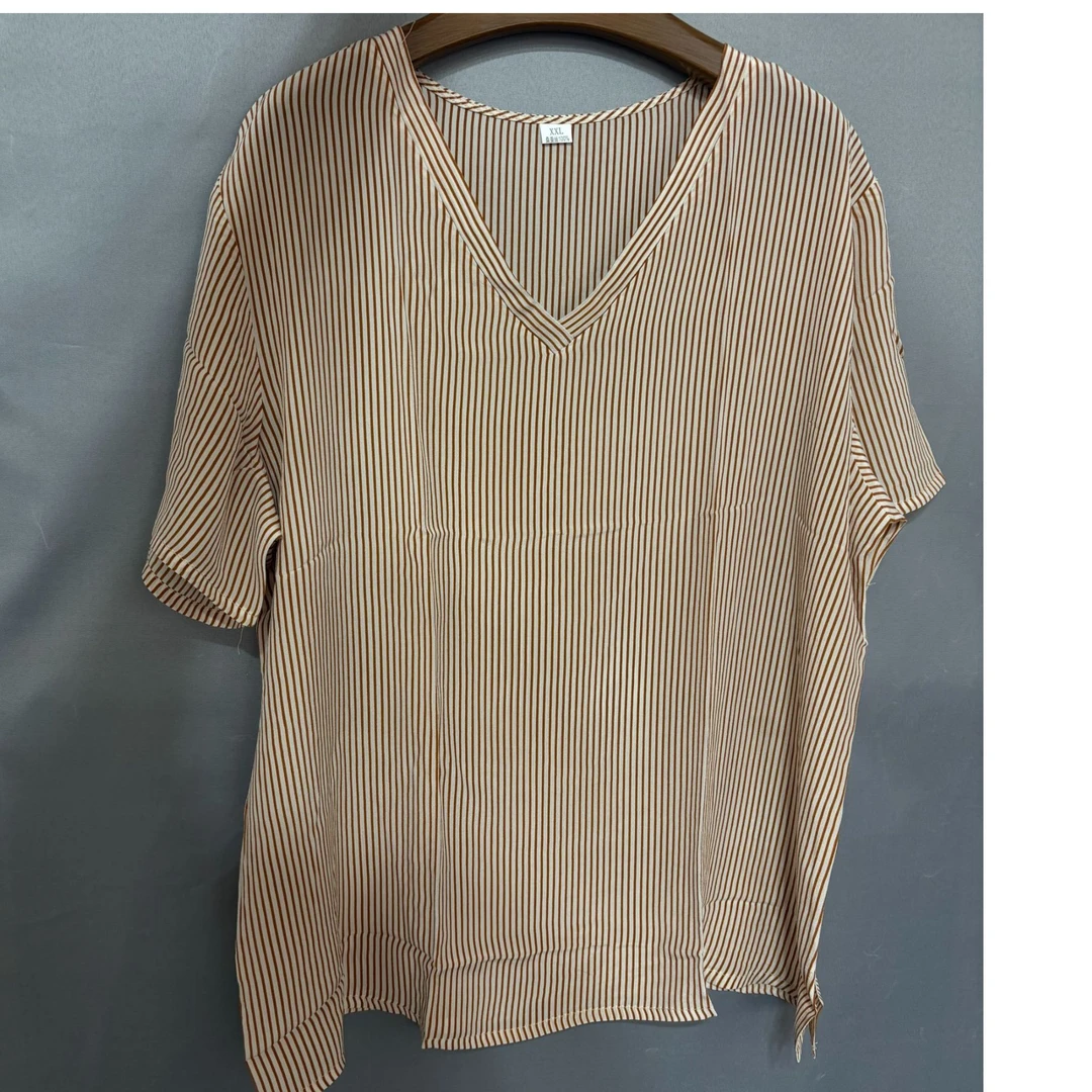 桑蚕丝 男V领套头款 中国风速干透气休闲宽松男士