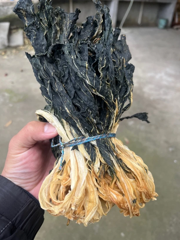 农村自产自晒白菜干