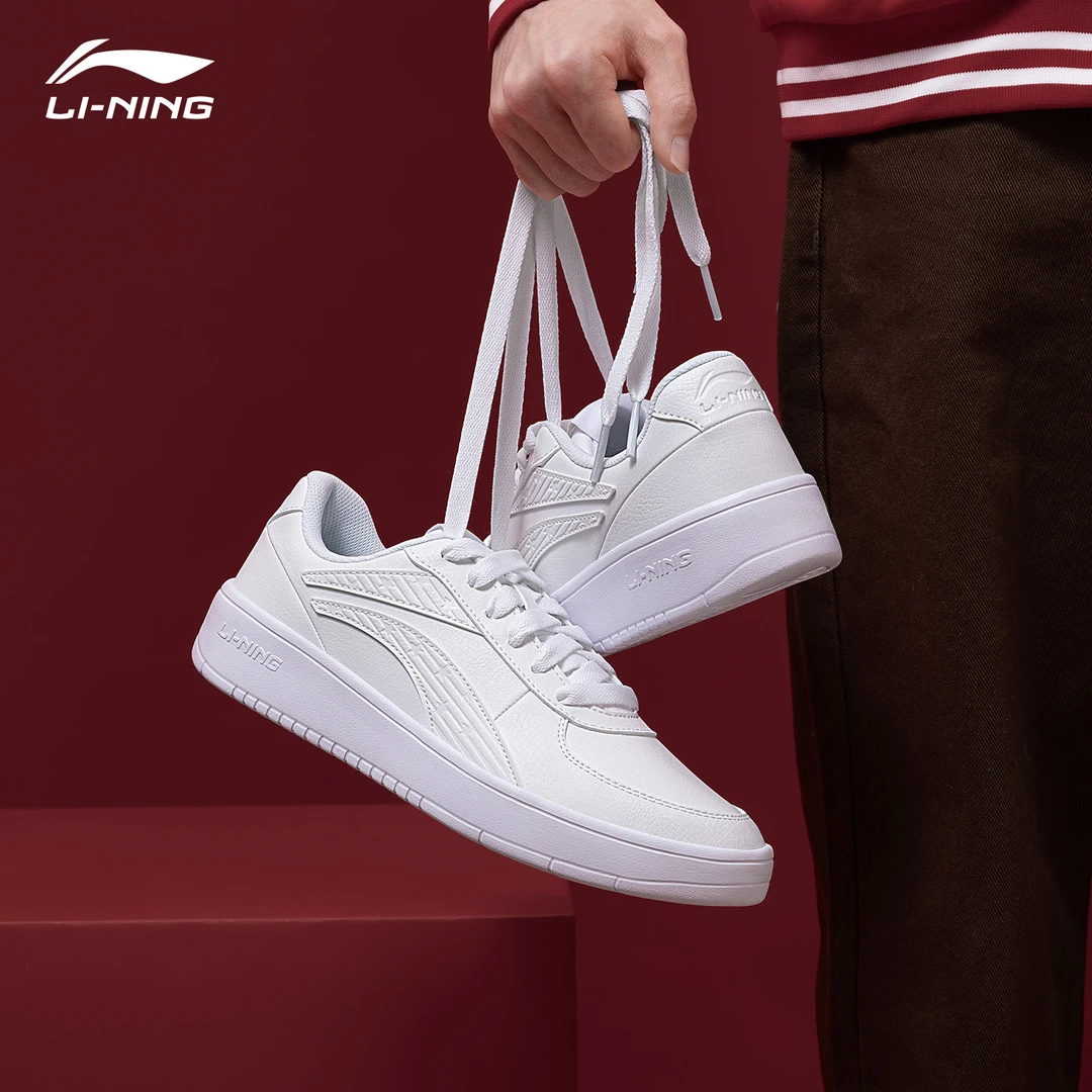 李宁男鞋板鞋空军一号小白鞋官方正品运动低帮时尚潮流鞋子休闲鞋