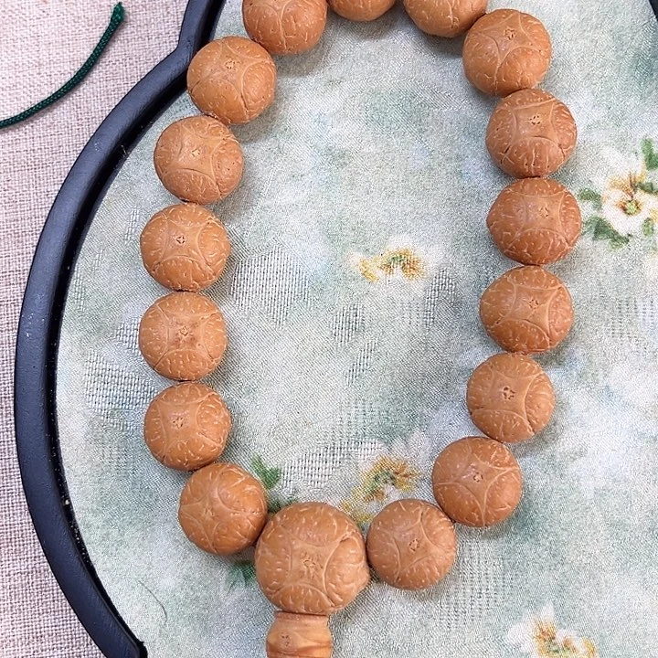 旭***属手串凤眼菩提14麒麟，9@2881