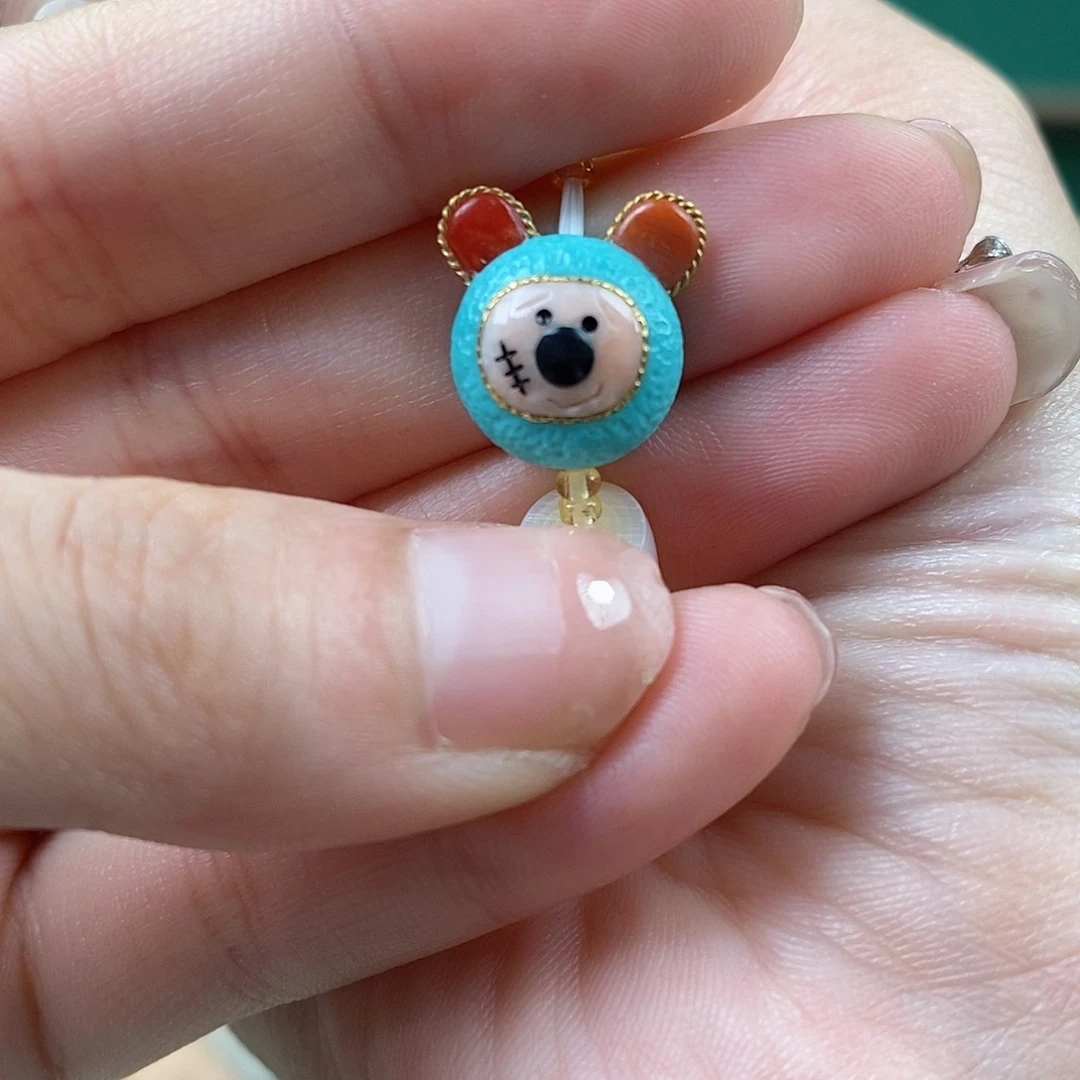 未镶嵌绿松石挂件