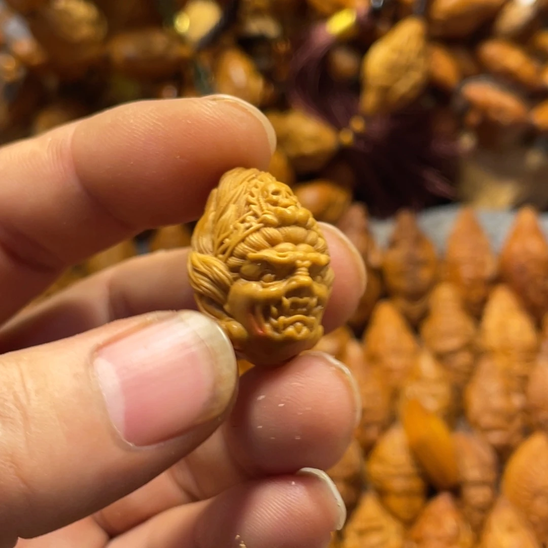 手串/手链橄榄核瑕疵大黑天358