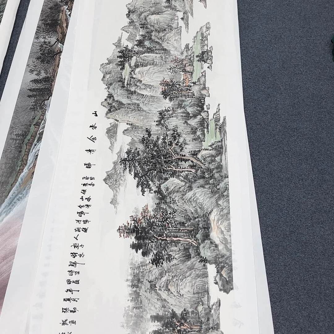 国画宣纸纯手绘作品作品