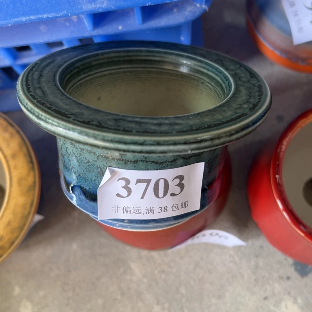 红陶景德镇手工花盆