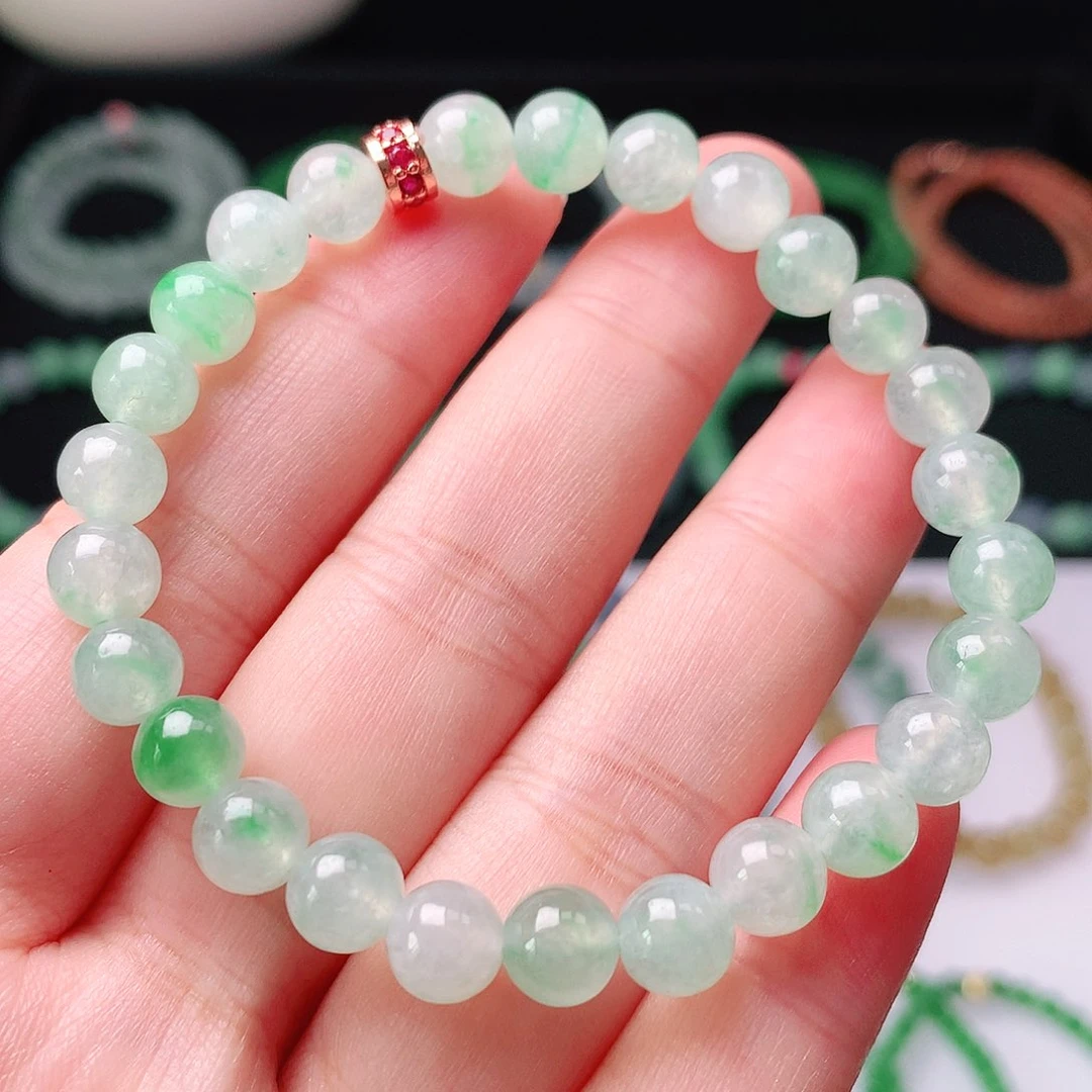 未镶嵌手链翡翠翡翠