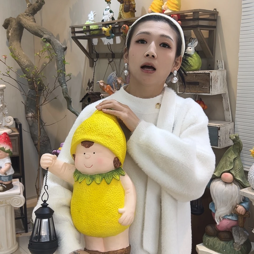 花园摆件红红火火