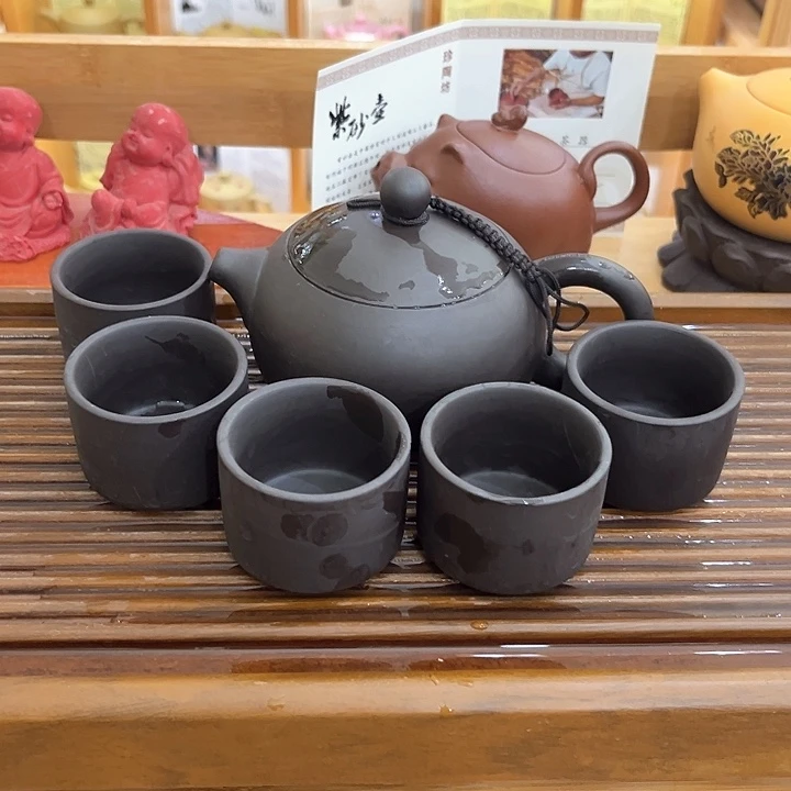 茶壶紫砂紫泥250毫升