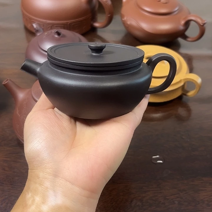 茶壶紫砂宜兴原矿紫砂壶手工艺品