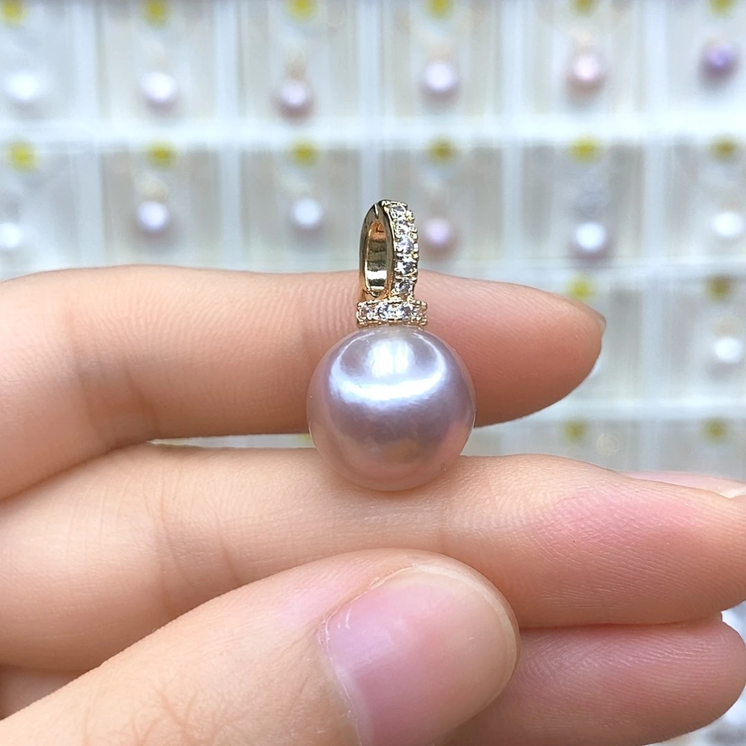 淡水珍珠合金吊坠(赠链)