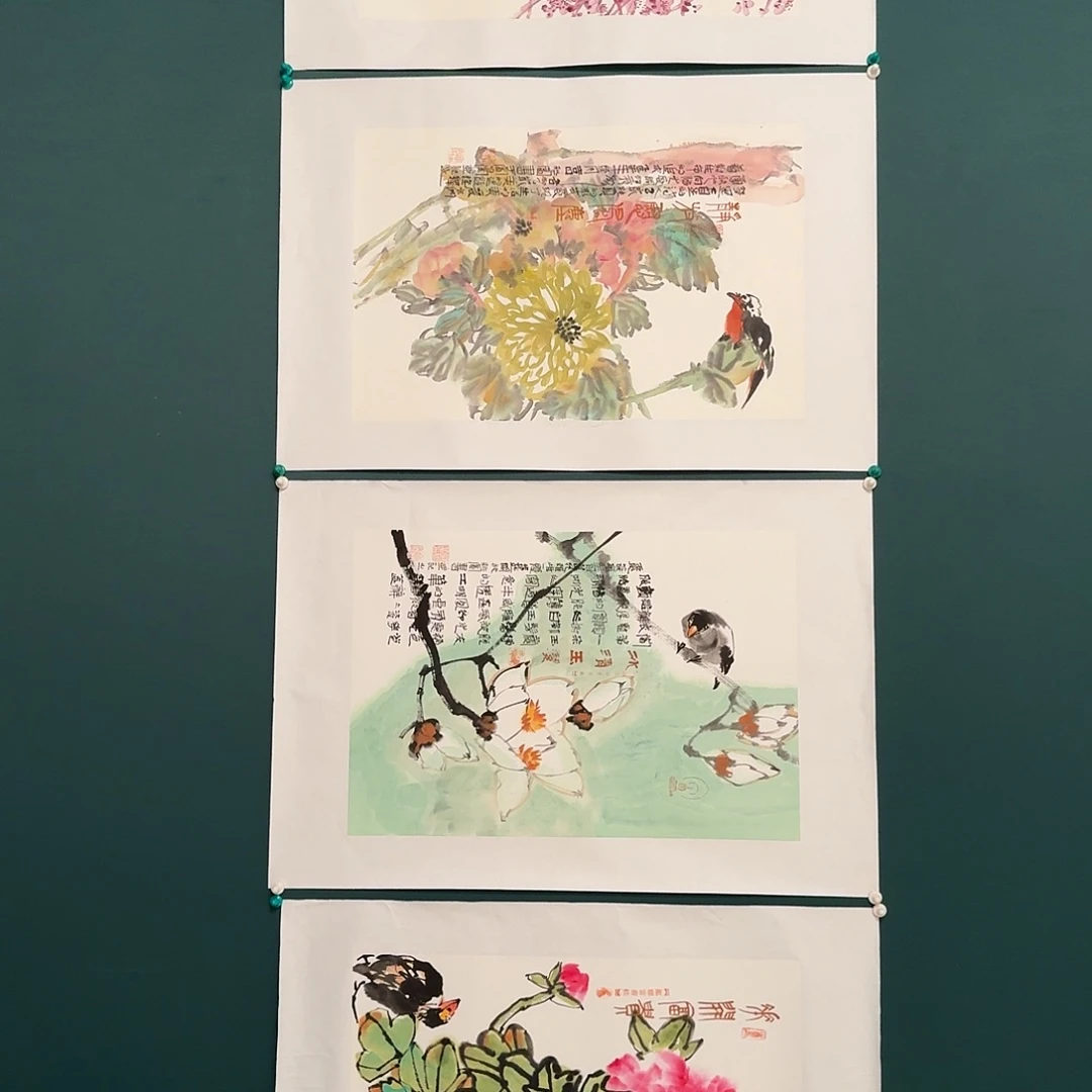 国画邹老师的作品