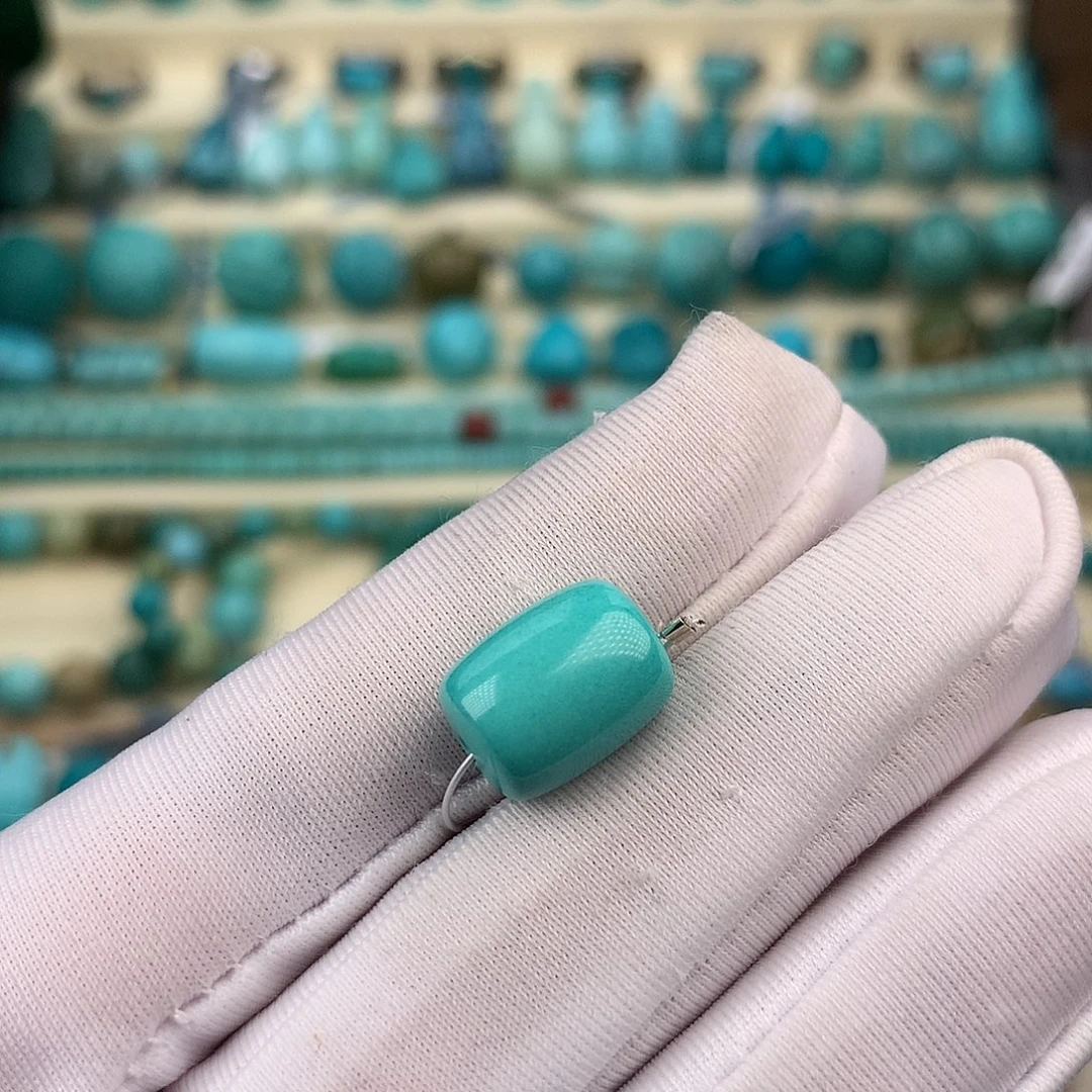 绿松石未镶嵌珠宝奇石9.5