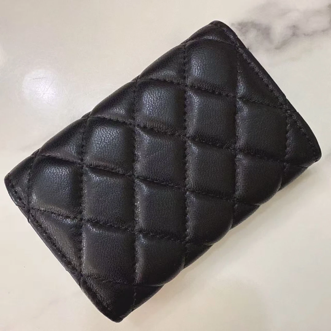 香时尚新款菱格卡包