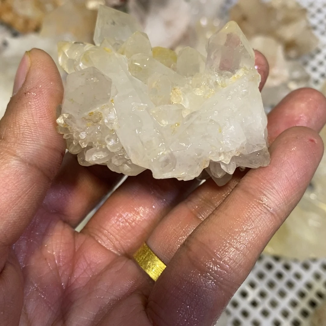 水晶水晶原石摆件未镶嵌