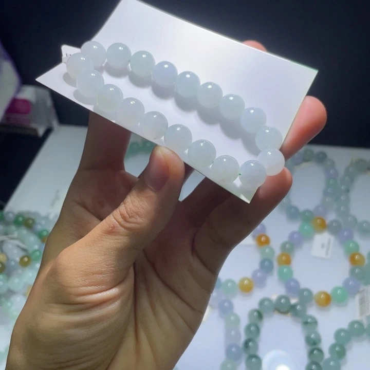 未镶嵌手串翡翠翡翠