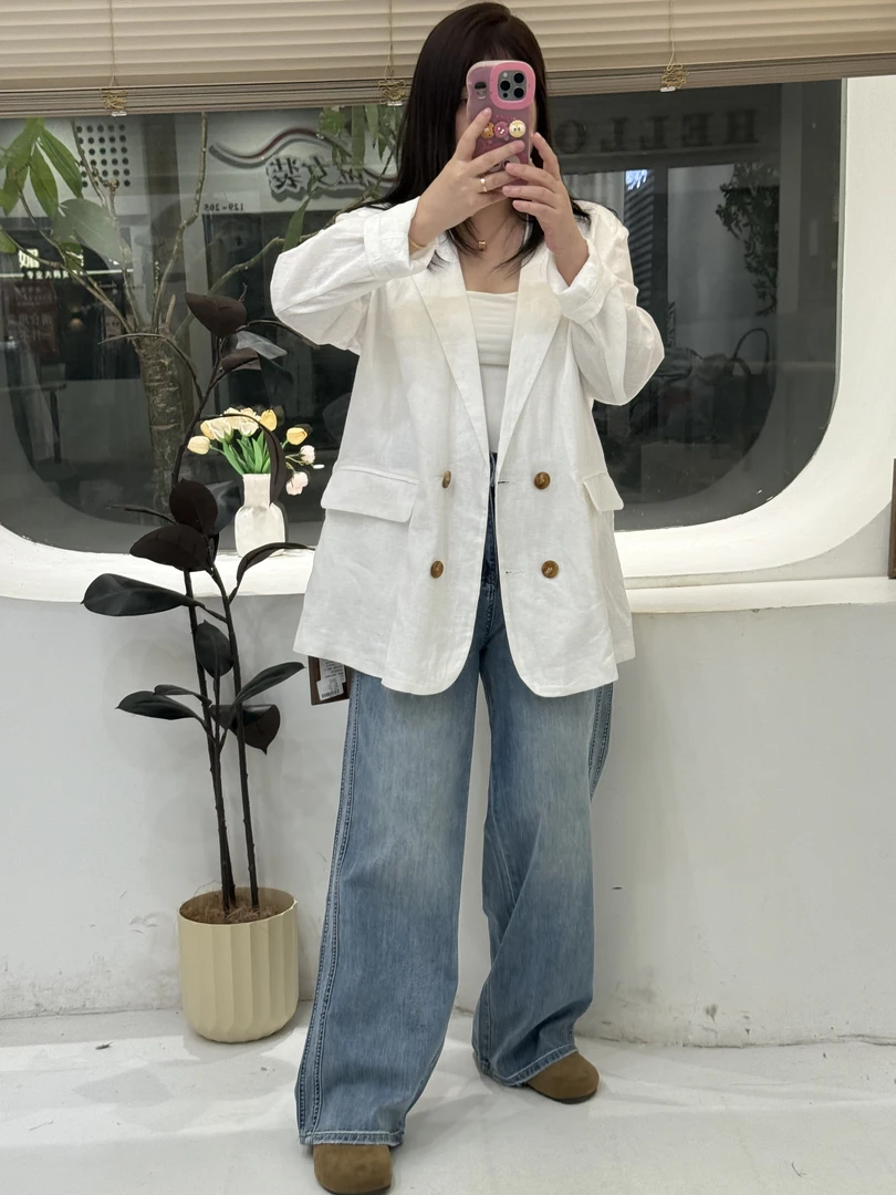 夏款棉麻西服外套9333/4