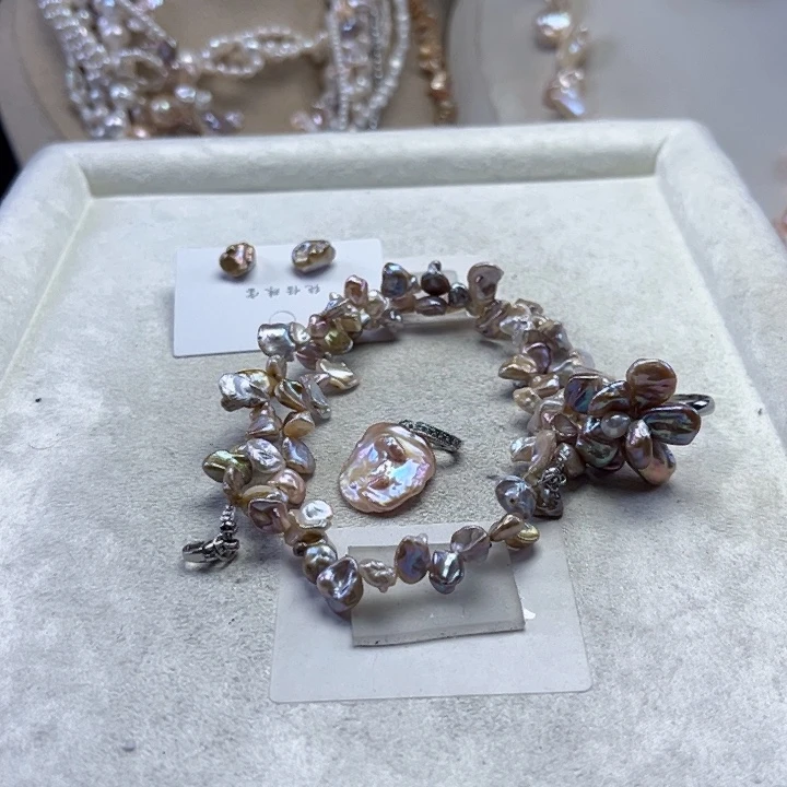 淡水珍珠套装未镶嵌【纯恬】