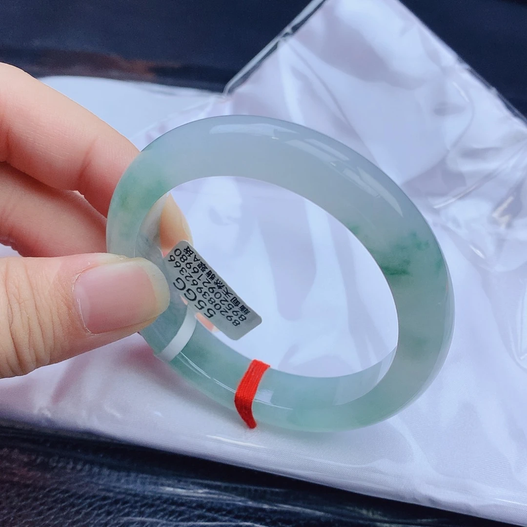 翡翠未镶嵌手镯天然缅甸翡翠A货手镯