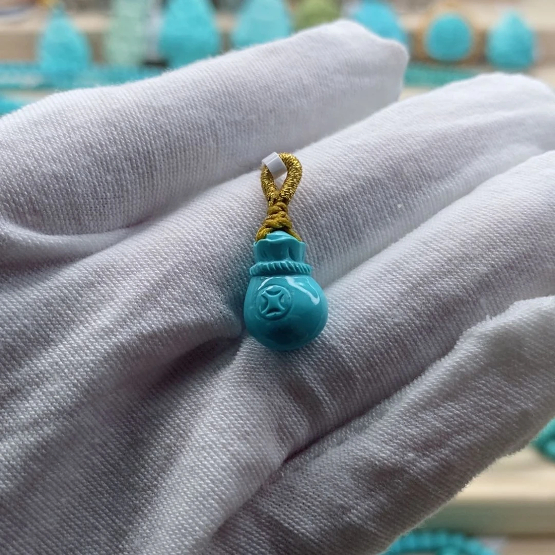 绿松石珠宝奇石未镶嵌