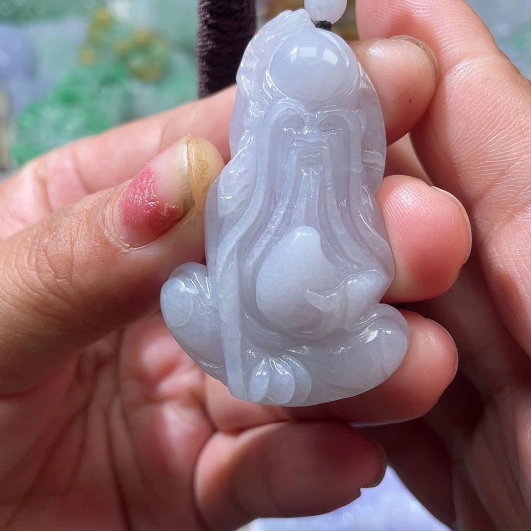 颈饰未镶嵌翡翠翡玉缘翡翠