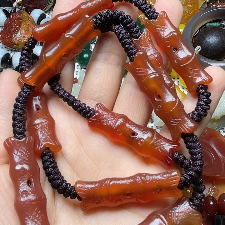 未镶嵌颈饰玛瑙/玉髓