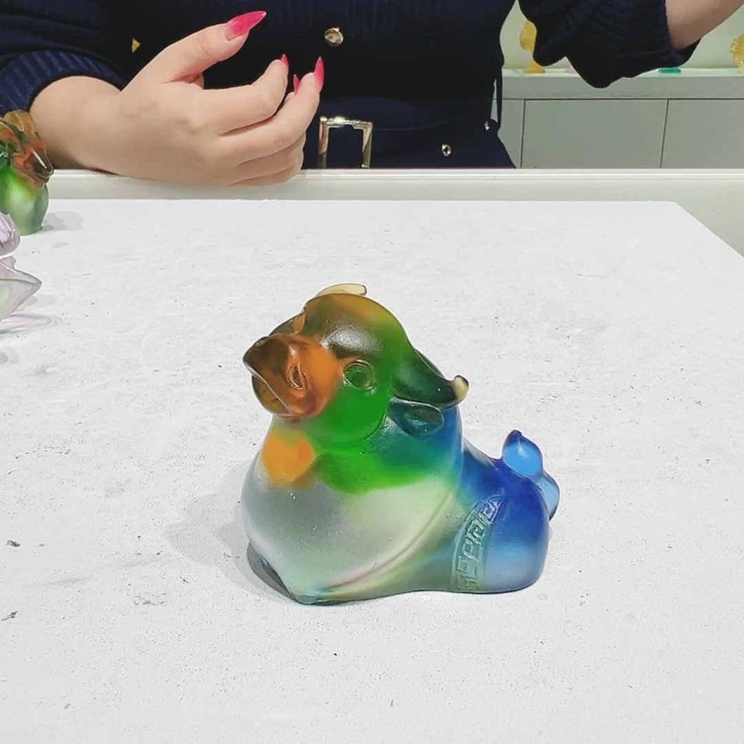 【闪购商品】手工艺品琉璃文创牛牛