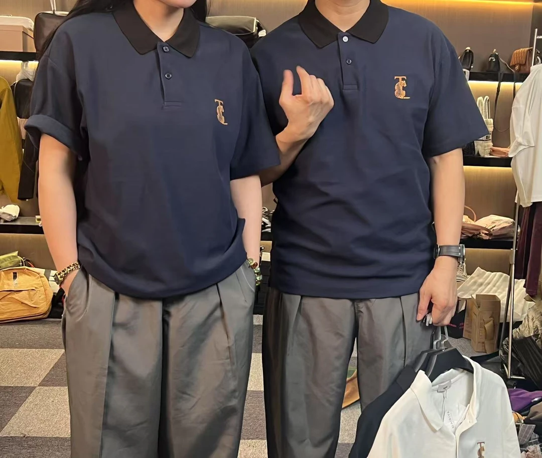 30672-Polo衫短袖复古时尚潮流运动休闲