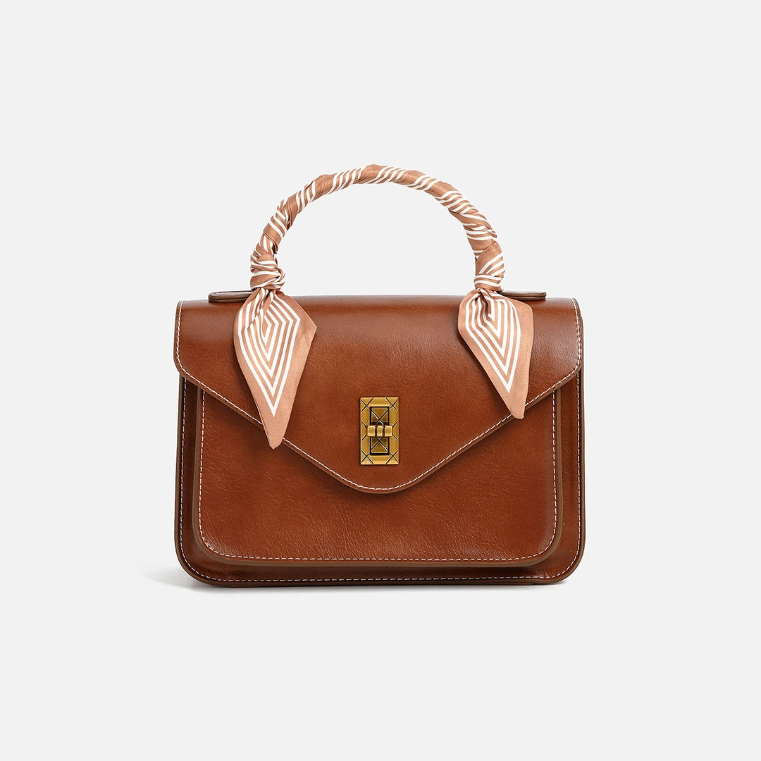 【路遥定制】2024新款潮流百搭韩系邮差包单肩斜挎包