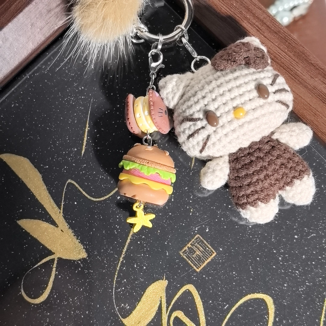 1564编码针织手机挂件创意手机链原创手工diy挂件挂链