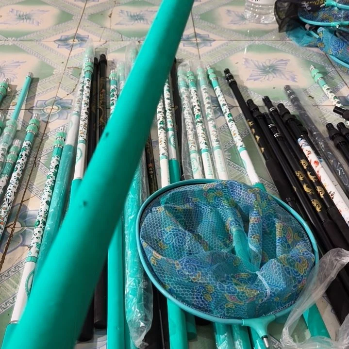 青衣抄网杆瑕疵2.4米28号