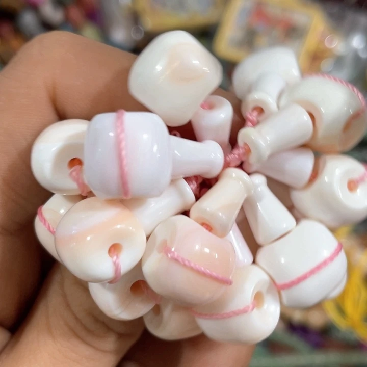 大理石磁石一套11mm女皇贝三通