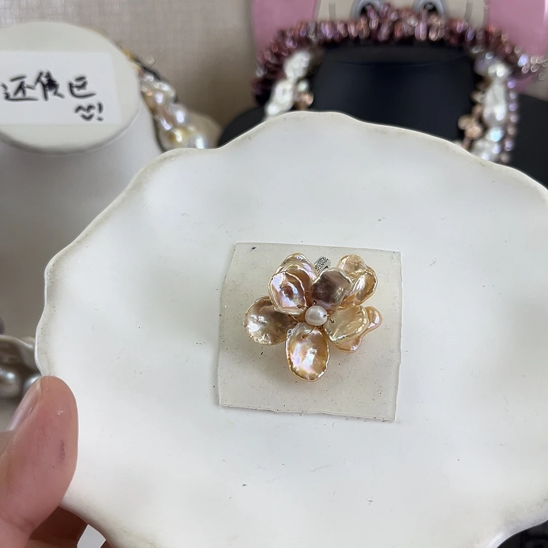 淡水珍珠未镶嵌吊坠(不含链)【纯恬】
