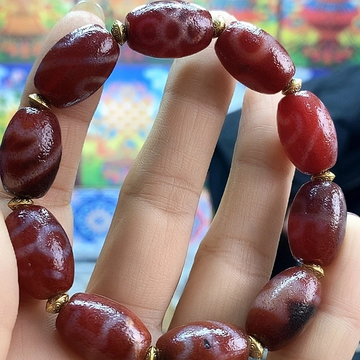 玛瑙/玉髓（覆膜）未镶嵌手链