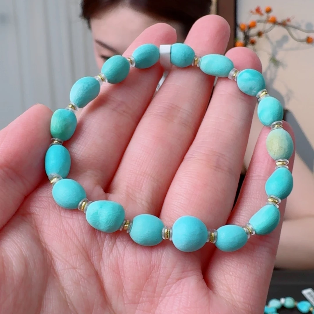 未镶嵌绿松石珠宝奇石