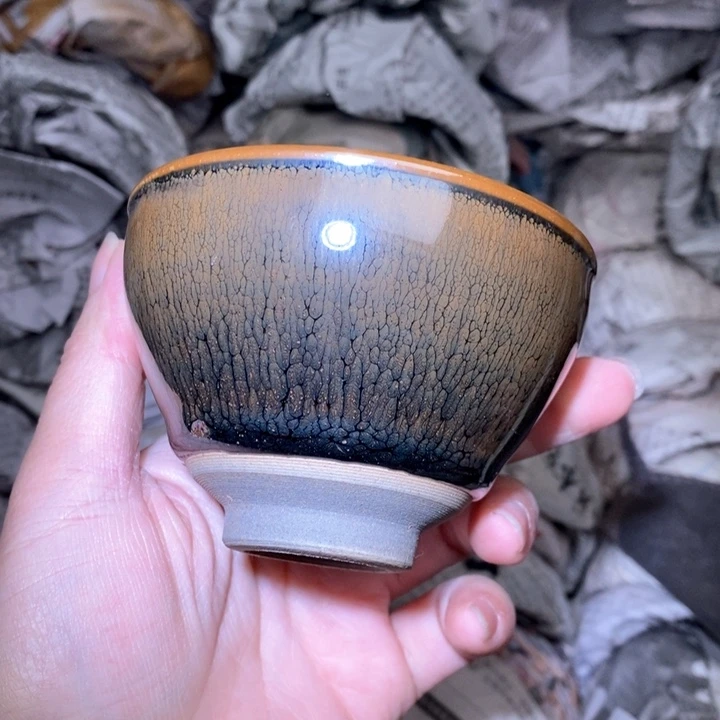 茶盏不带礼盒，建盏主人杯